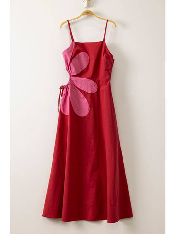 Floral Cut Out Dress