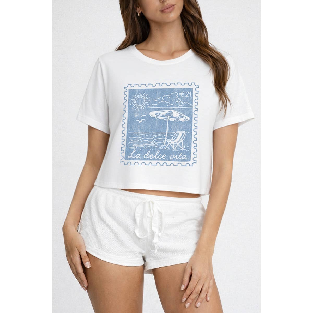 Beach Stamp Graphic Tee