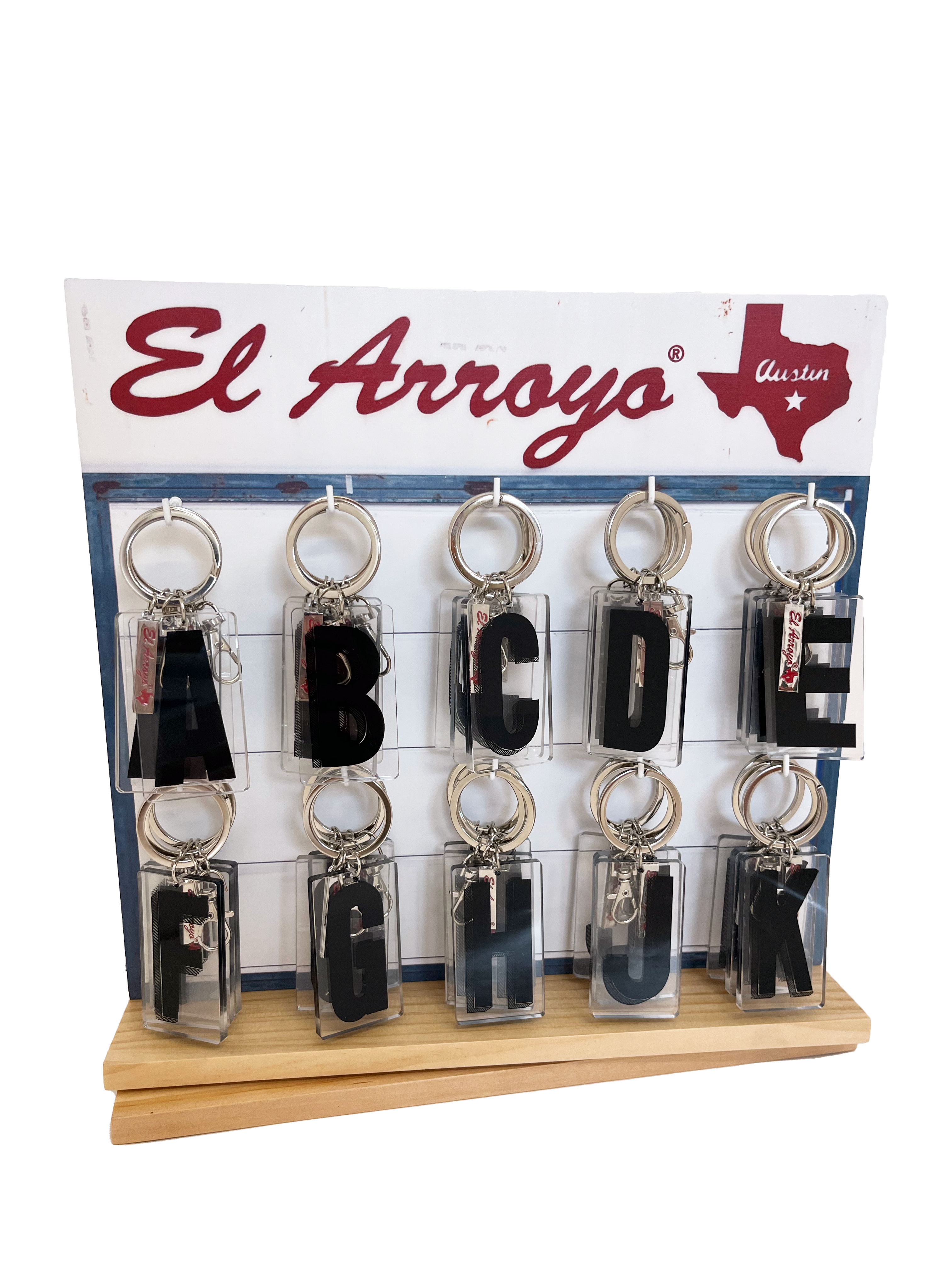 Marquee Letter Keychains