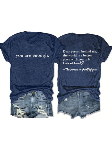 You Are Enough Tee