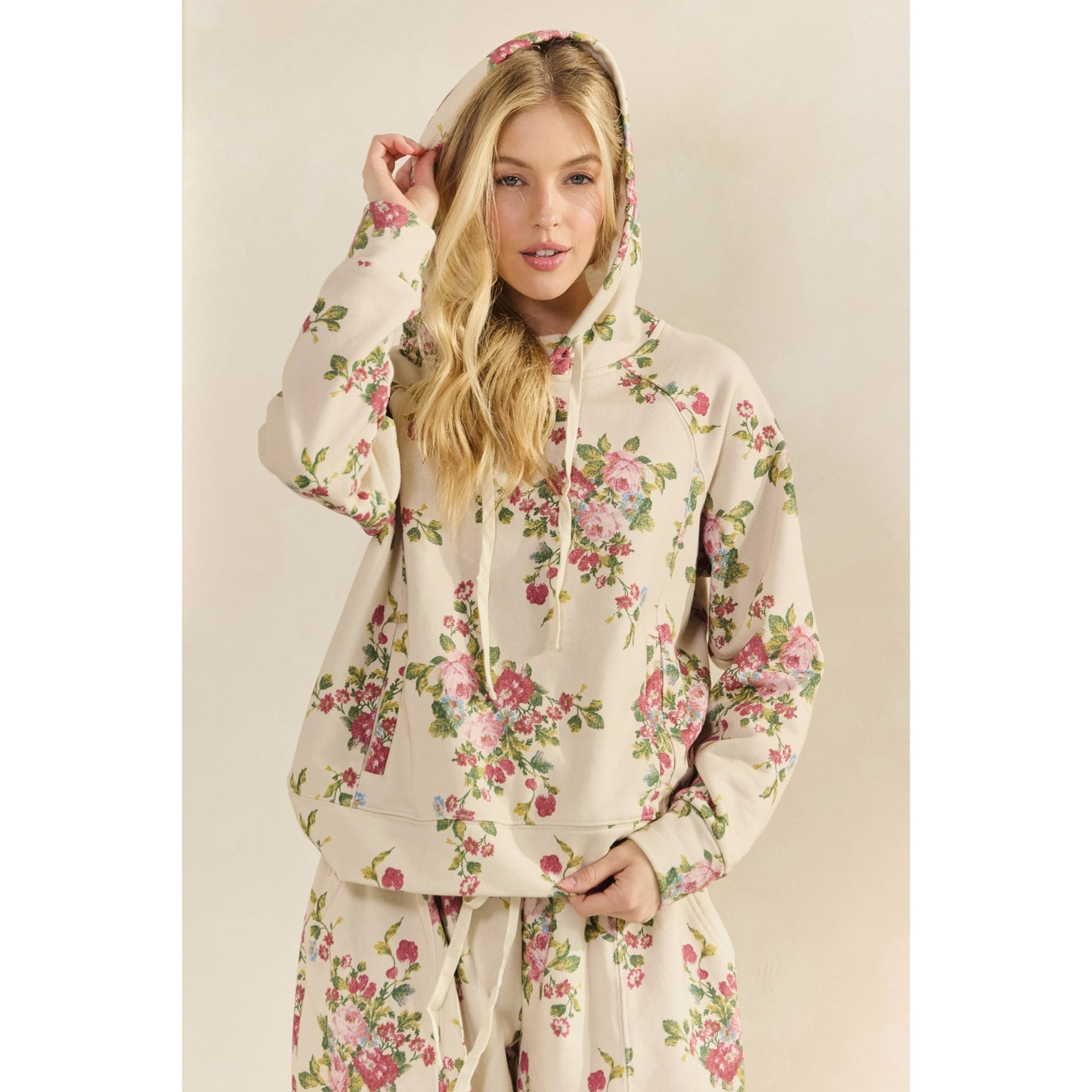 Ava Floral Hoodie