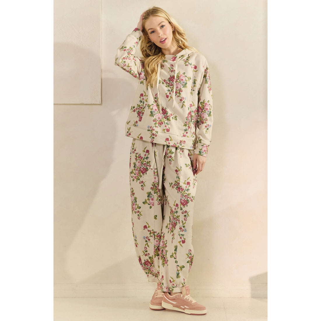 Ava Floral Hoodie