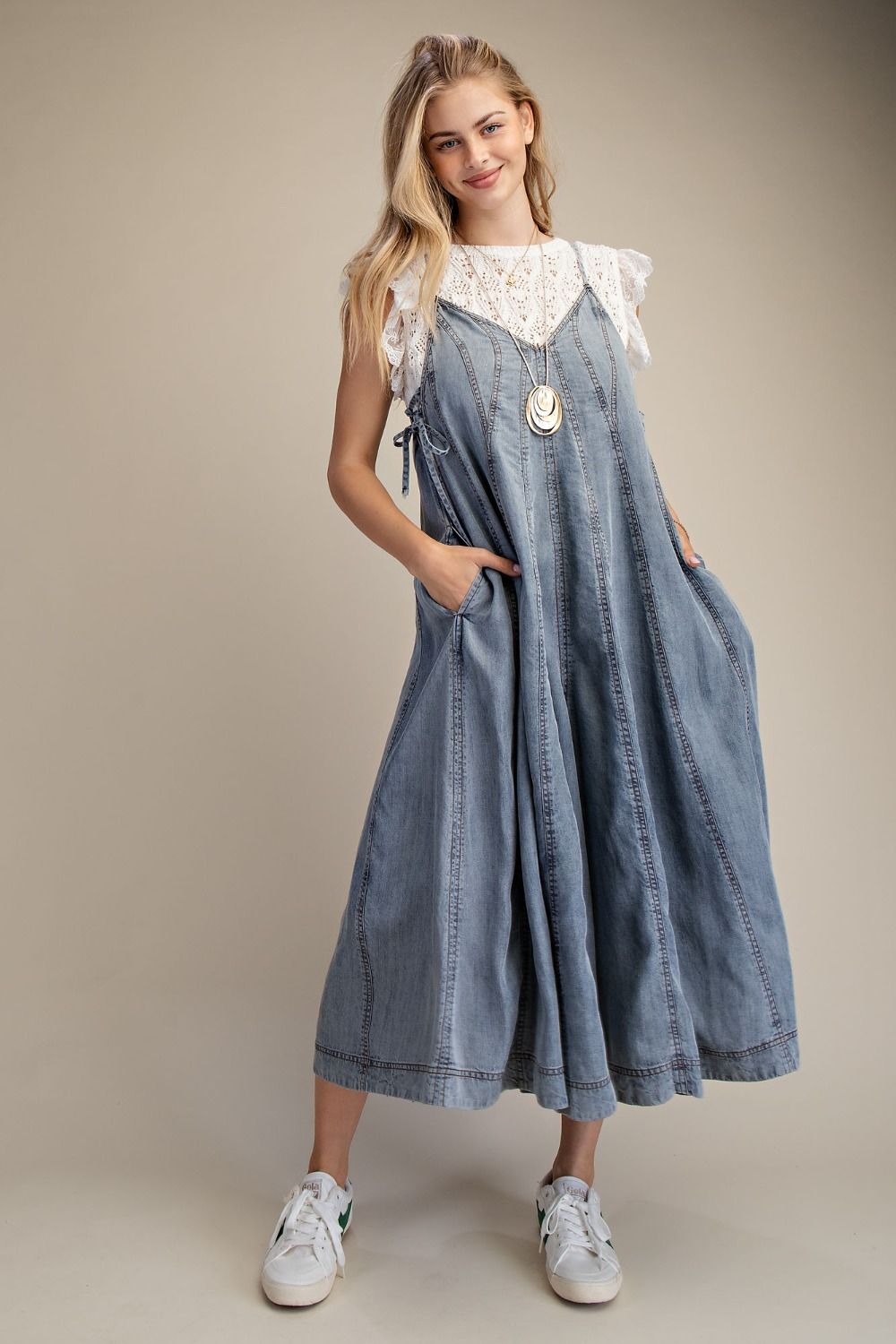 Emma Denim Jumpsuit