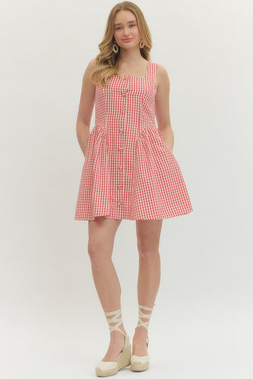 Gingham Dress
