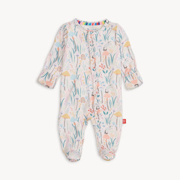 Shroom & Bloom Ruffle Footie